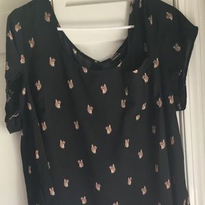 Torrid squirrel blouse
